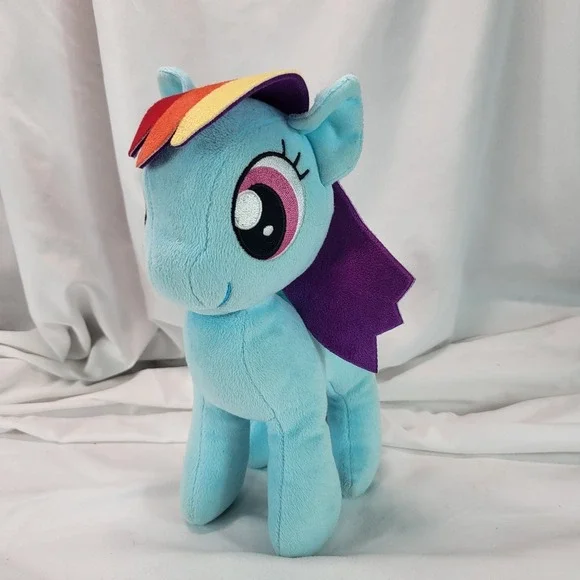 My Little Pony Rainbow Dash Plush Hasbro Stuffed Animal 10" - Picture 3 of 15